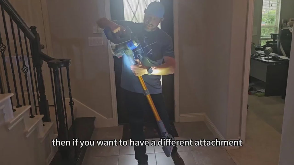 Premium 45-70Kpa Cordless Stick Vacuum Cleaner with Anti-Tangle Technology