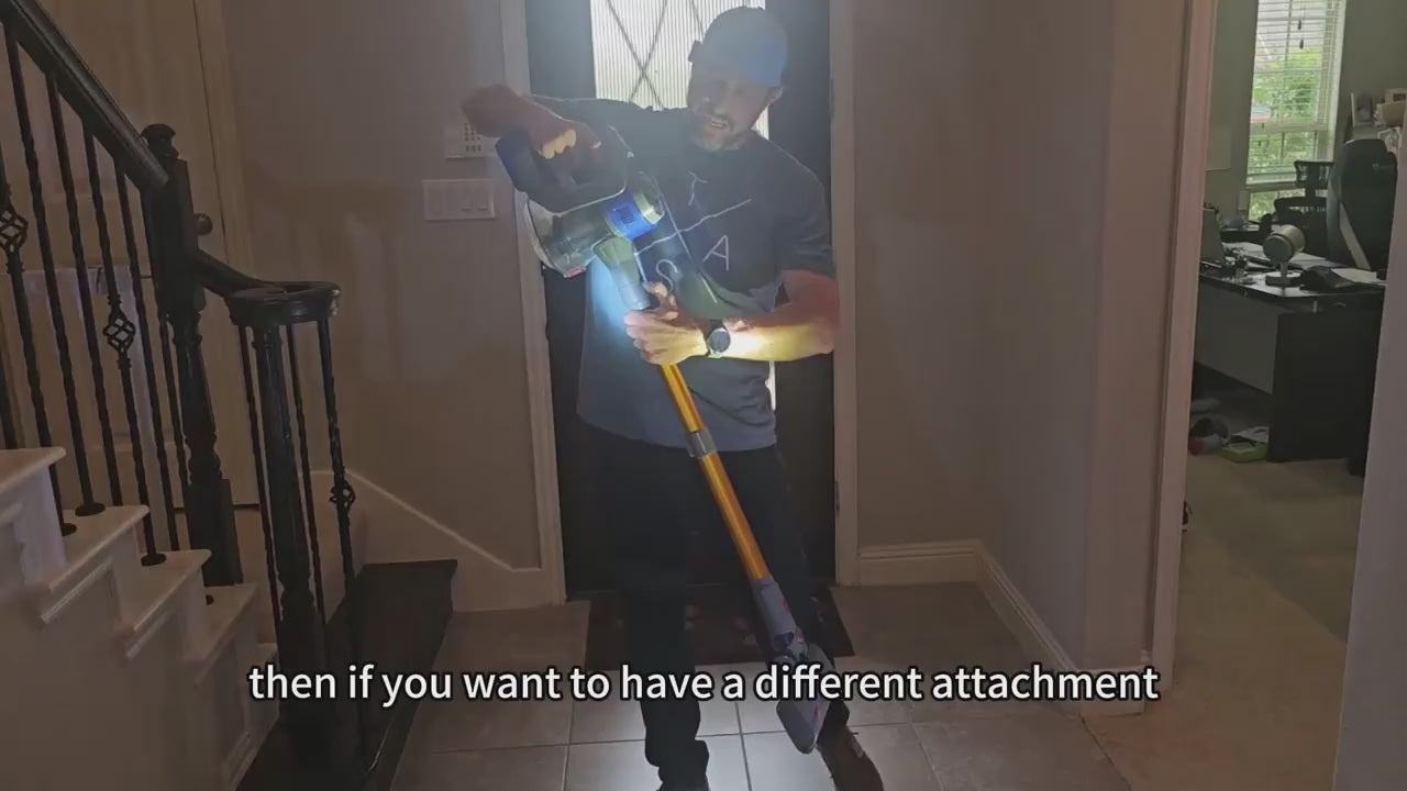 Premium 45-70Kpa Cordless Stick Vacuum Cleaner with Anti-Tangle Technology