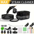High-Pressure Handheld Steam Cleaner | 9-Gear Adjustable Deep Cleaning Machine | LCD Display & 40.58oz Tank for Kitchen Grease & Tile Grout