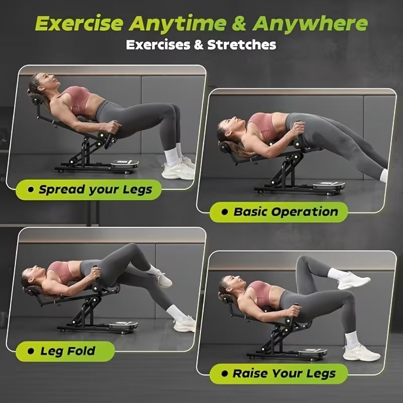 Heavy-Duty Inversion Table & Back Stretching Machine - Core Fitness Handstand Chair