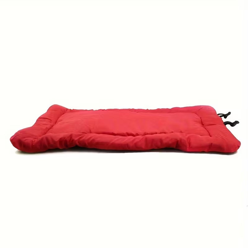 Adventure-Ready Portable Camping Dog Bed | Moisture-Resistant Outdoor Travel Mat | Foldable & Durable Polyester Bed for All Breeds