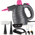 1050W Handheld Multi-Purpose Steam Cleaner | 12-Piece Accessory Kit | Chemical-Free Deep Cleaning for Home, Car & Furniture