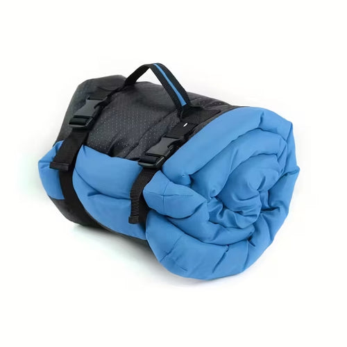 Adventure-Ready Portable Camping Dog Bed | Moisture-Resistant Outdoor Travel Mat | Foldable & Durable Polyester Bed for All Breeds